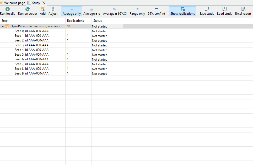 A user initiates a process that starts with all tasks marked "Not started" and ends with all tasks marked "100% completed," along with status details being updated.