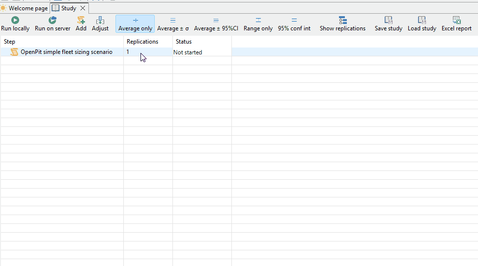 A user adjusts replication settings from 1 to 5 and expands the list to show detailed entries for each replication, updating the display accordingly.