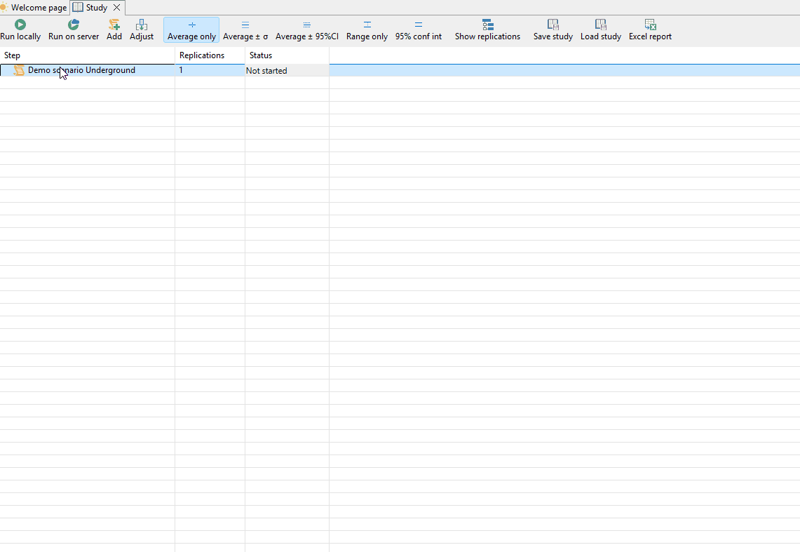 A list expands sequentially with nested entries added under each main item, showing steps being progressively unfolded.